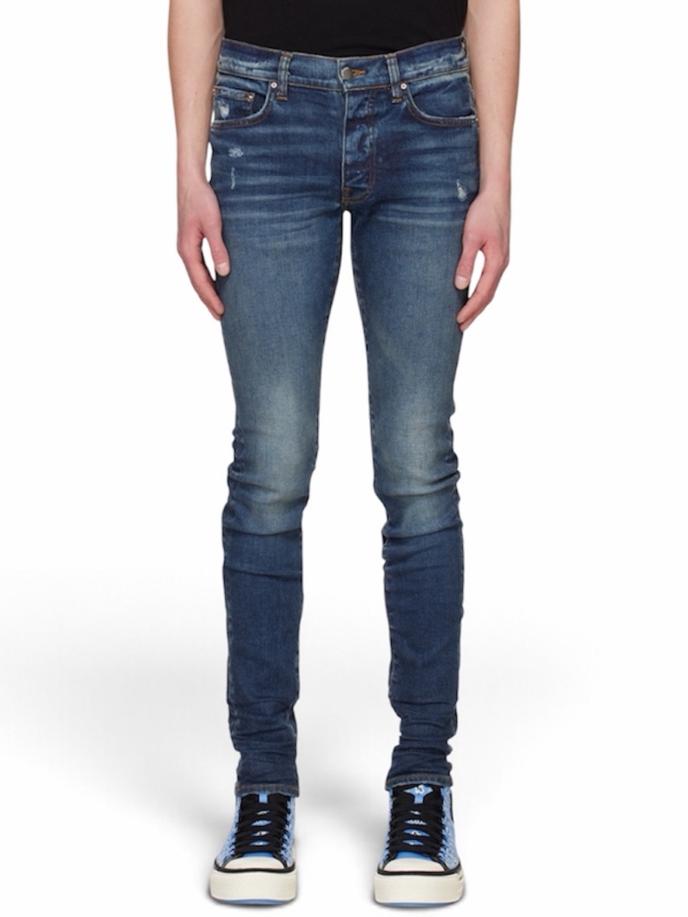 AMIRI Men’s Indigo Stack Jeans